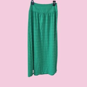 SHEIN Vibrant Green A-Line Skirt